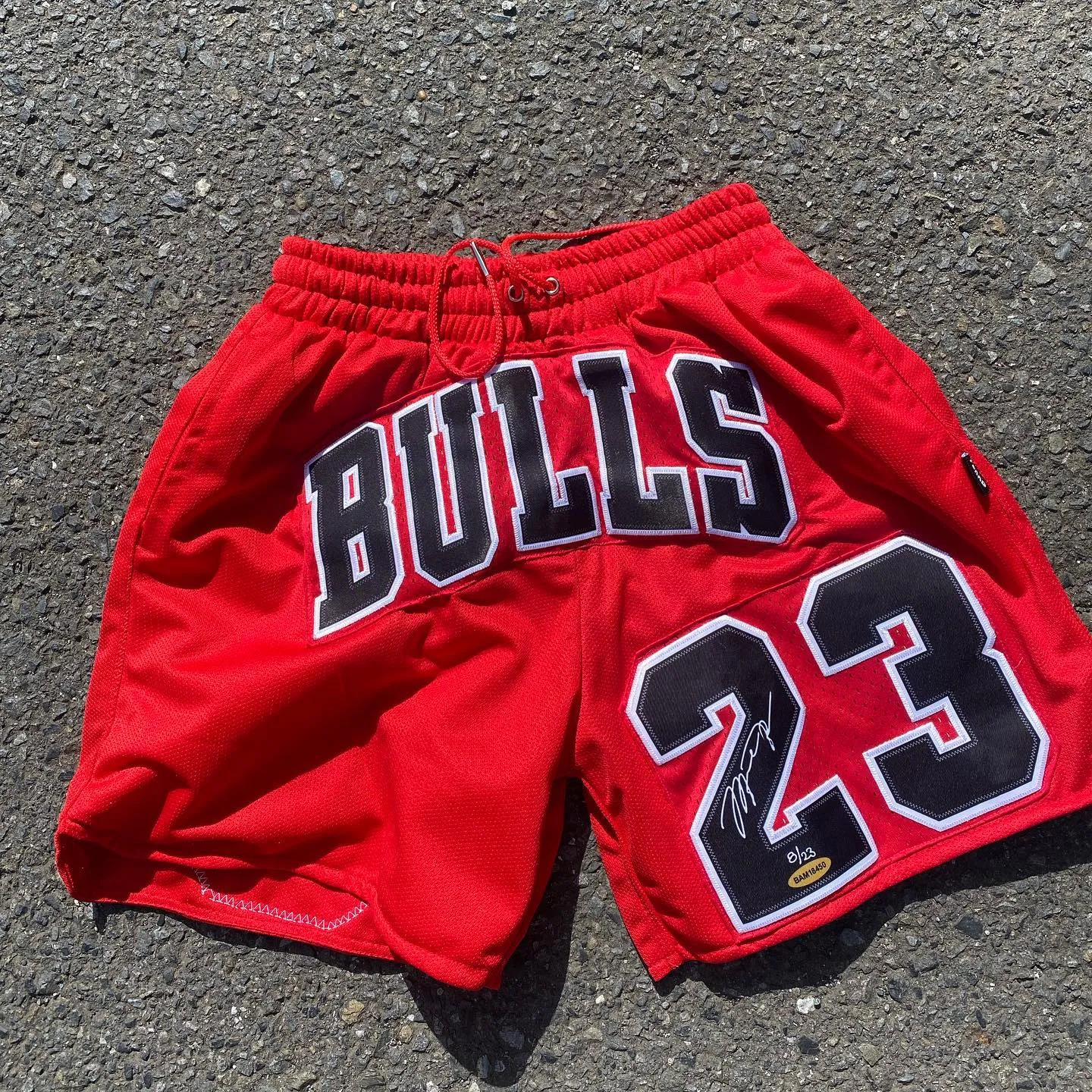 Patch Casual Mesh Shorts