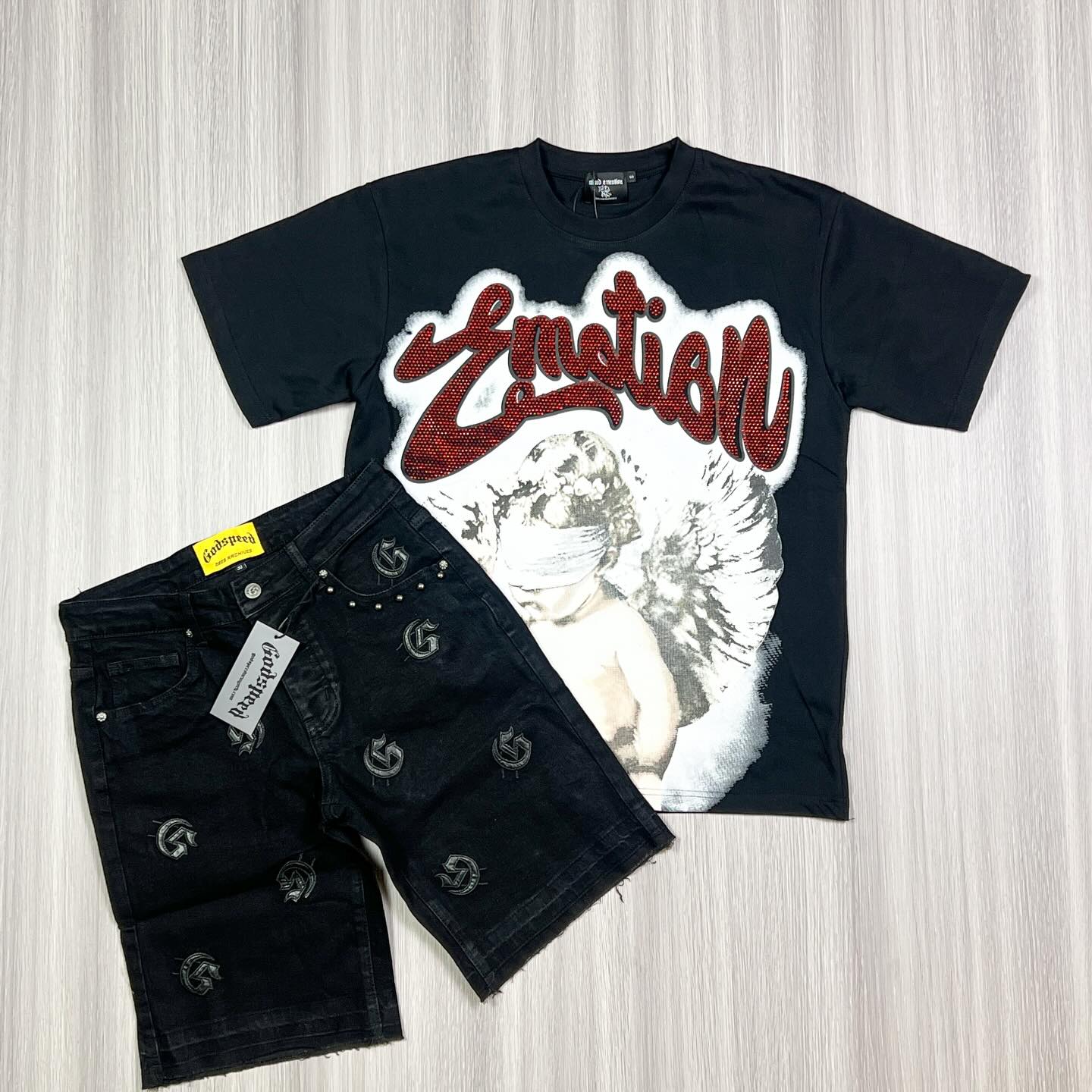 Mixed Emotion T-shirt Sets 