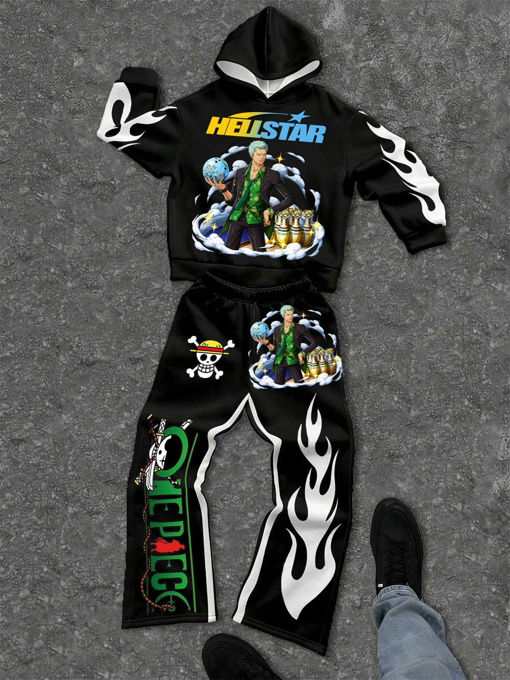 One Piece–inspired Hellstar Hoodie Sets 