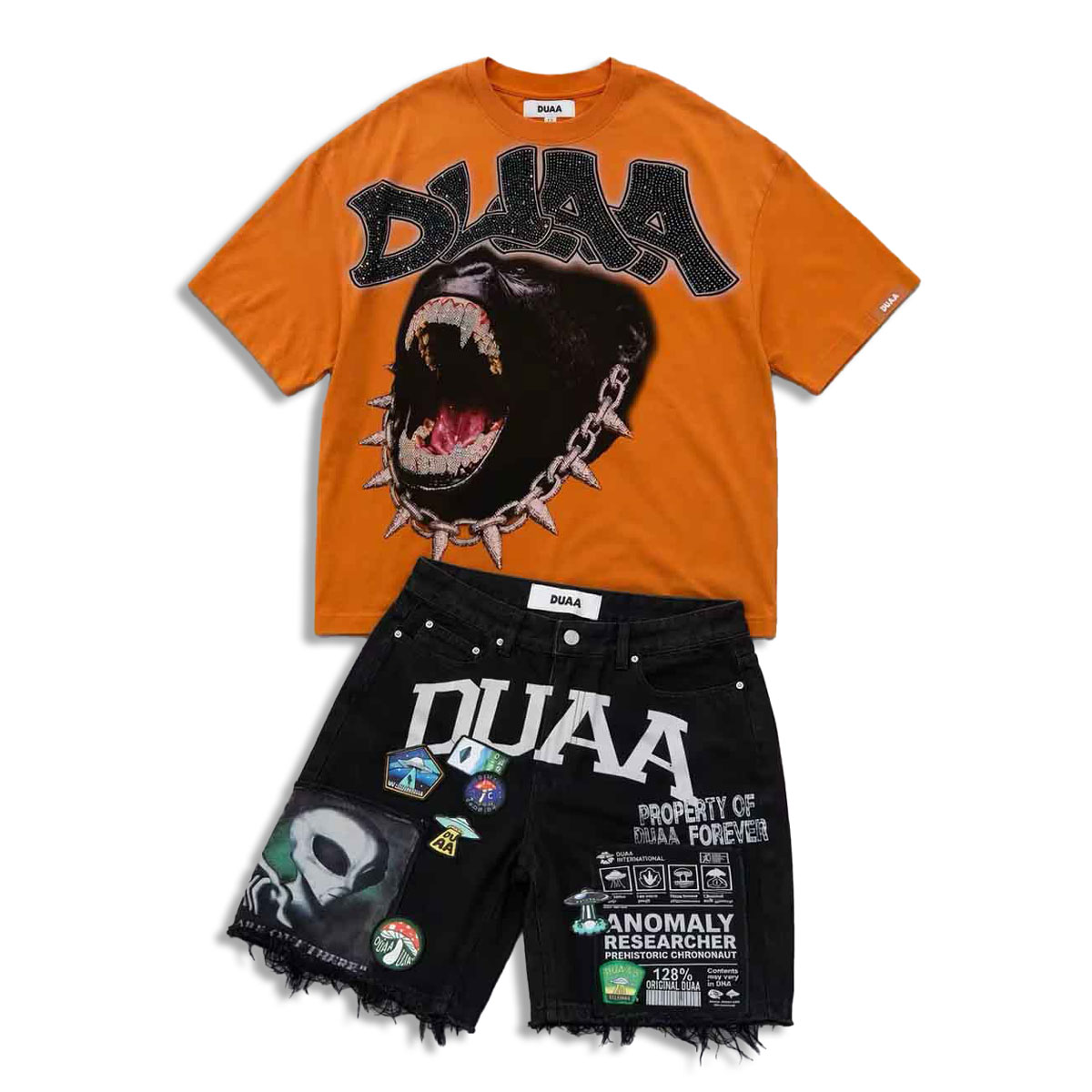 DUAA T-Shirt & Shorts Two-Piece Sets