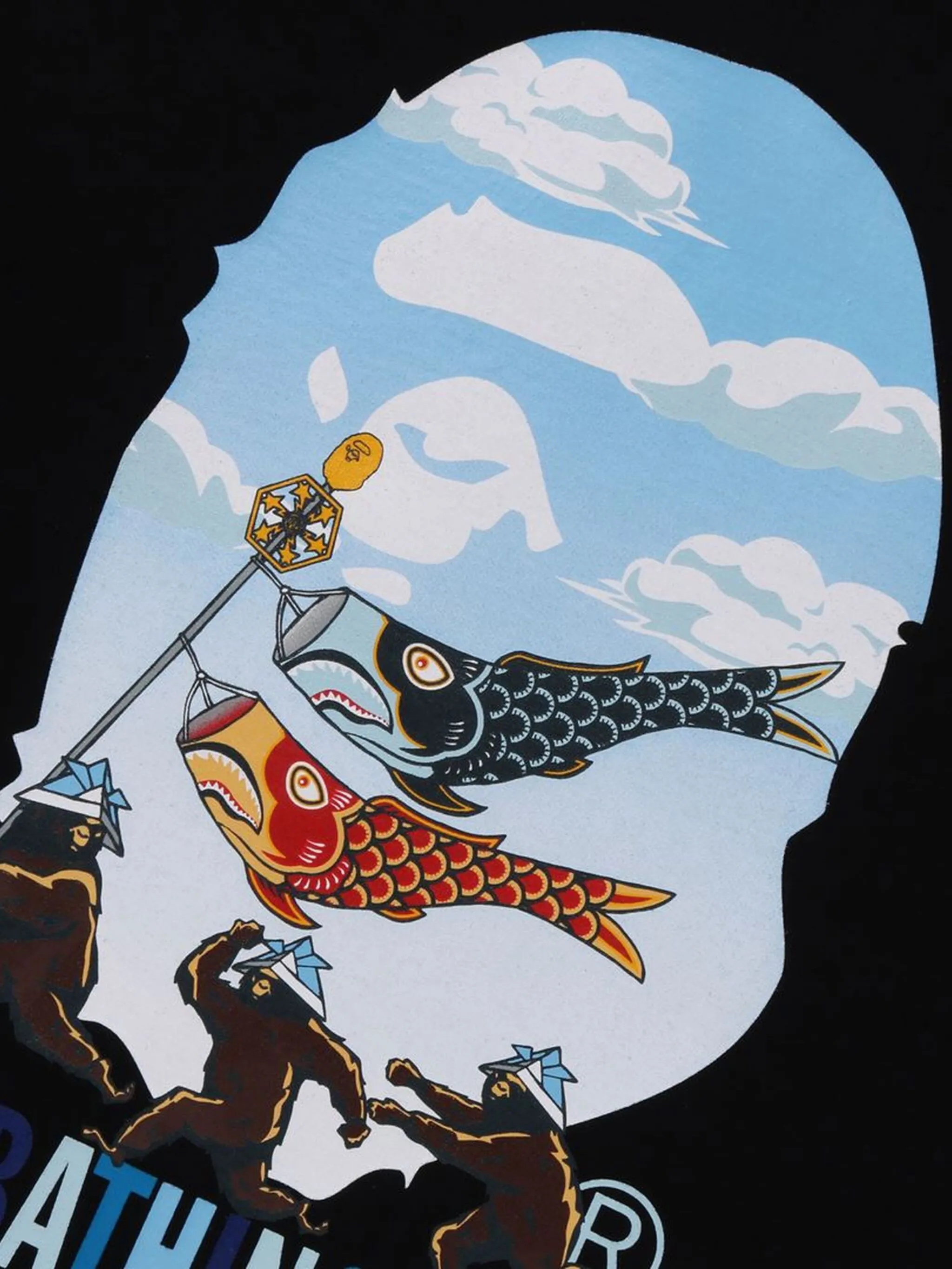 BAPE New Fashion 100% Cotton T-Shirt Unisex A Bathing Ape