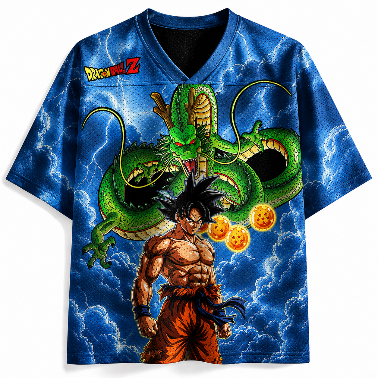 Dragonball Z Anime Football T-shirt Jersey