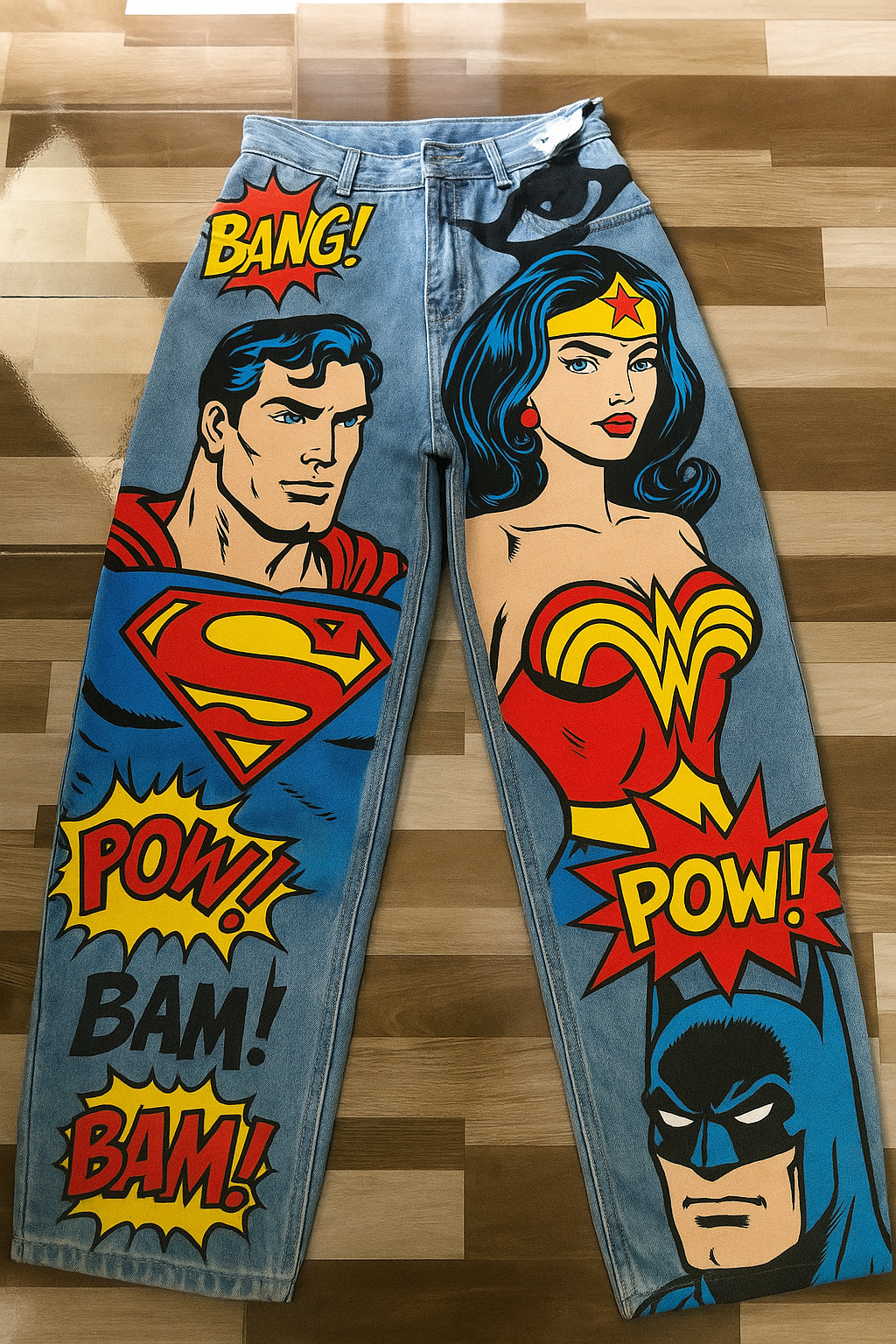 Custom Anime Jeans Graphic Denim Trousers