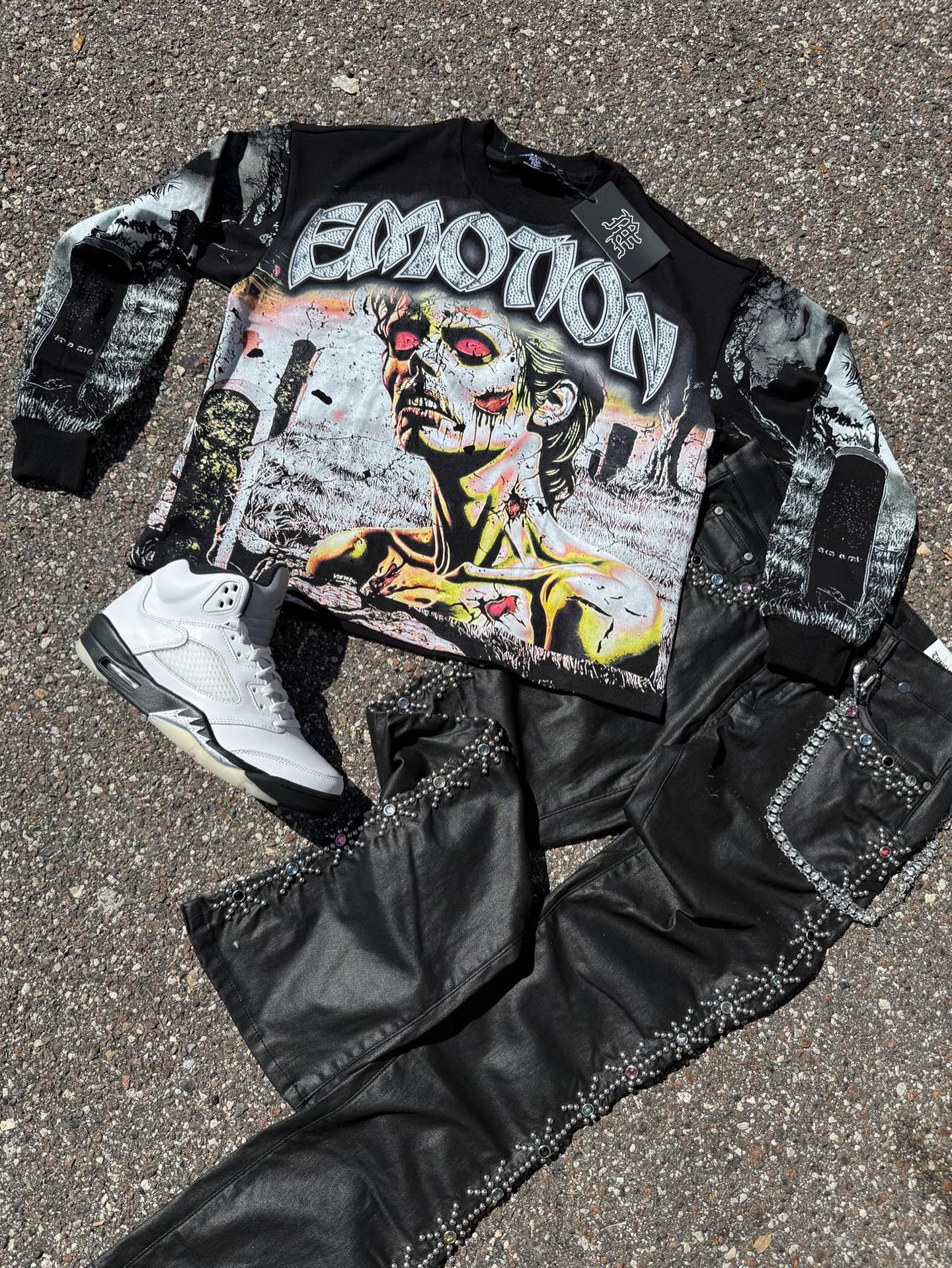 Mixed Emotion Hoodie Sets 