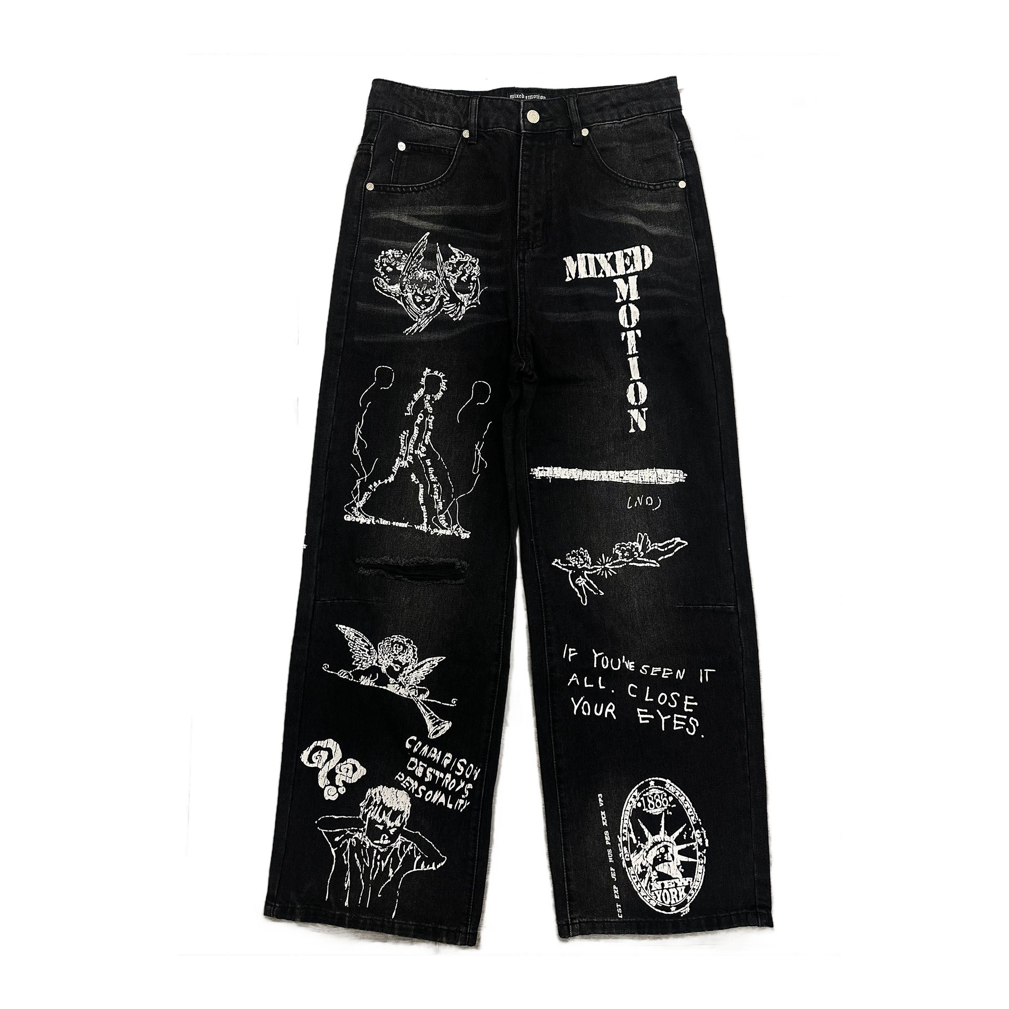 Mixed Emotion pants sale