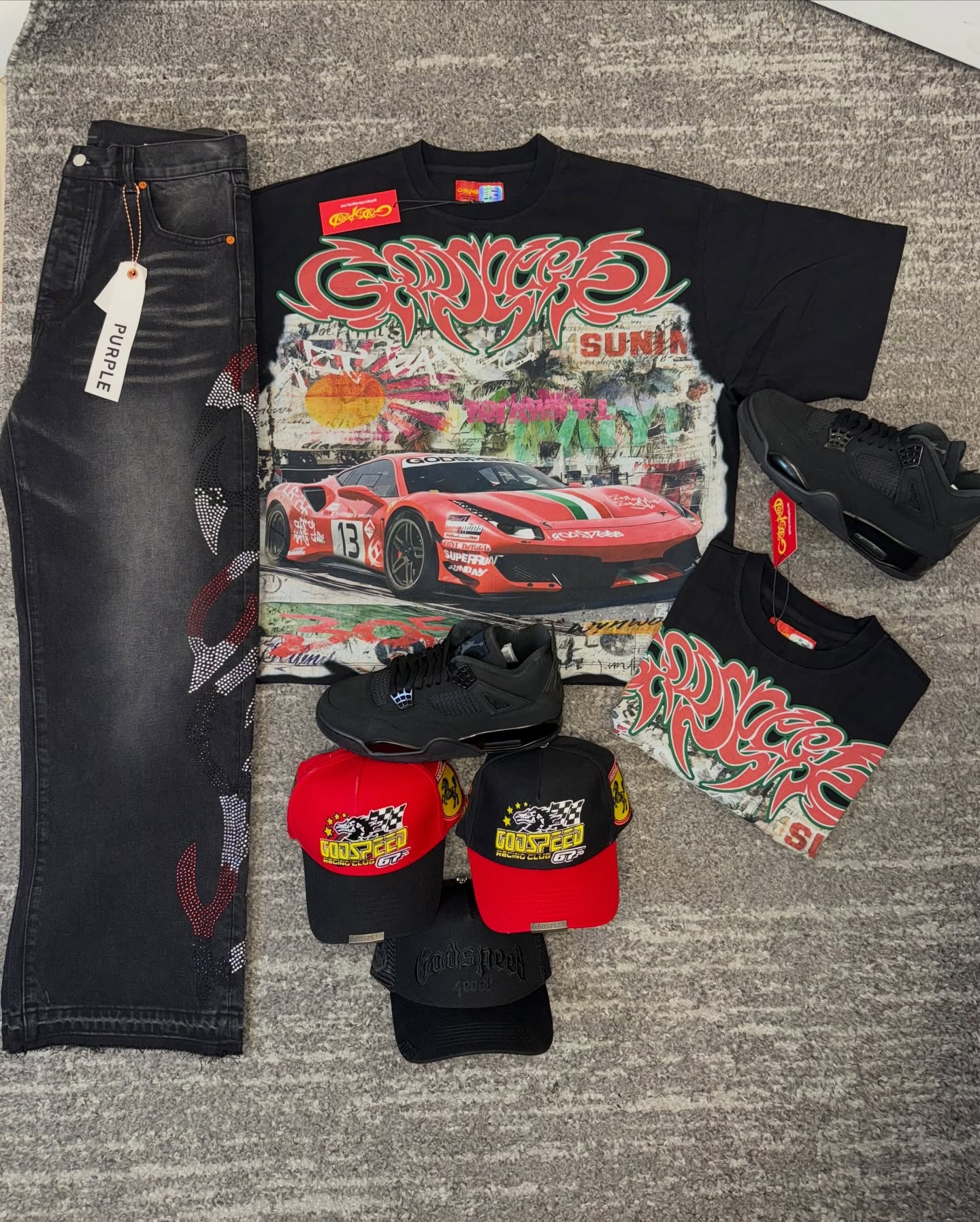 Godspeed T-Shirt & Pants Two-Piece Sets