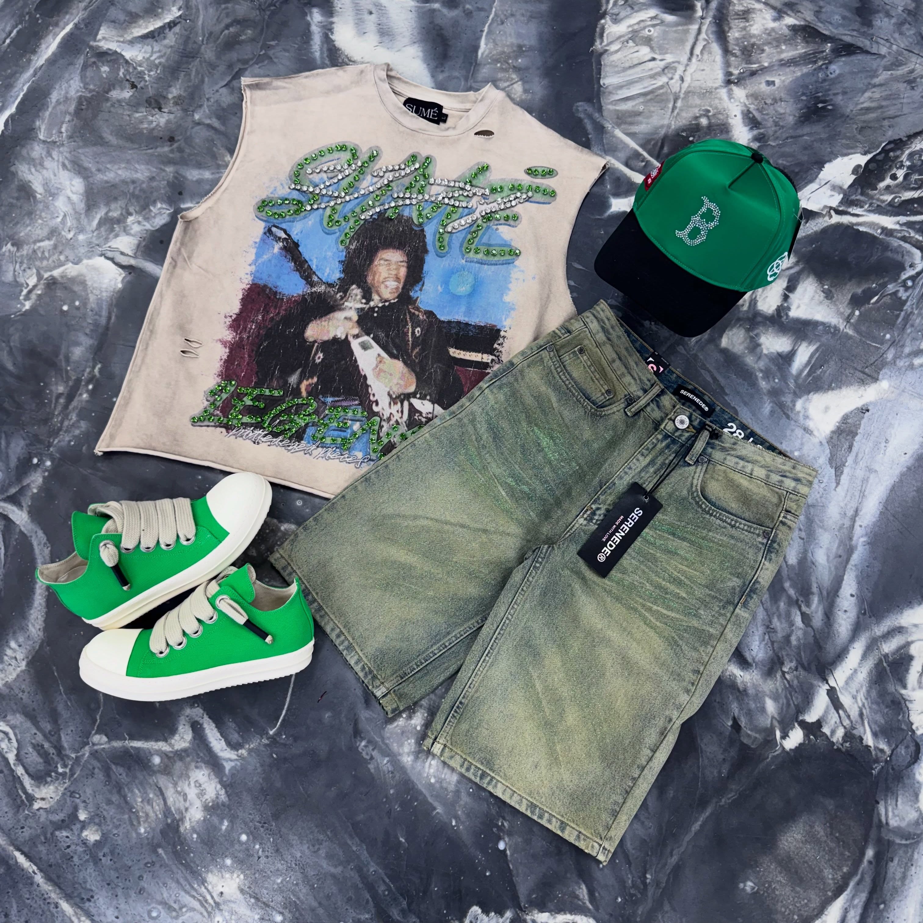 Valley Vale Forever Tank Top & Shorts Two-Piece Sets