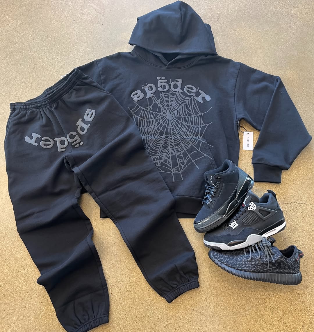 Sp5der 5ex Hoodie Sets 