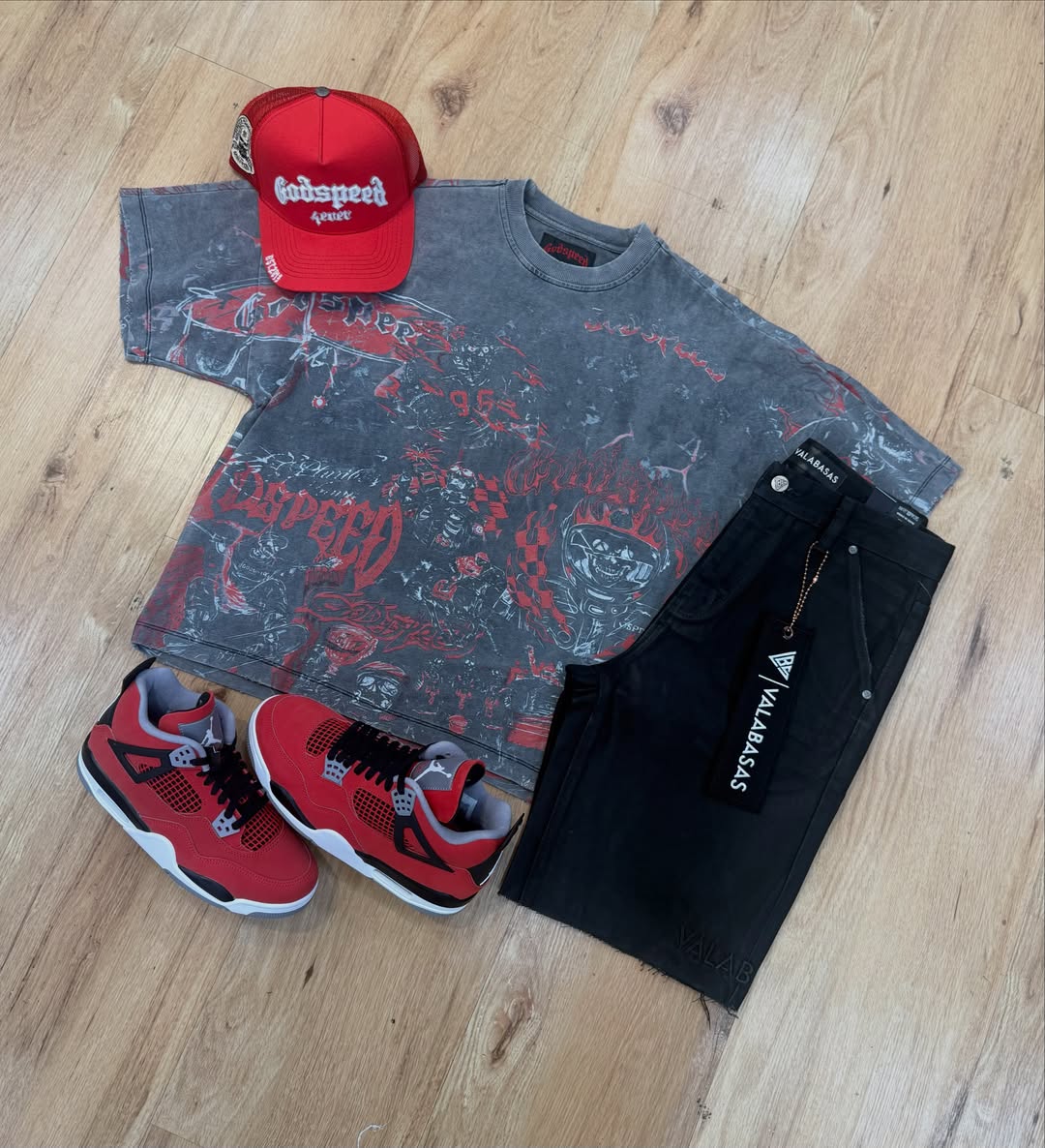 GodSpeed T-Shirt & Shorts Two-Piece Sets
