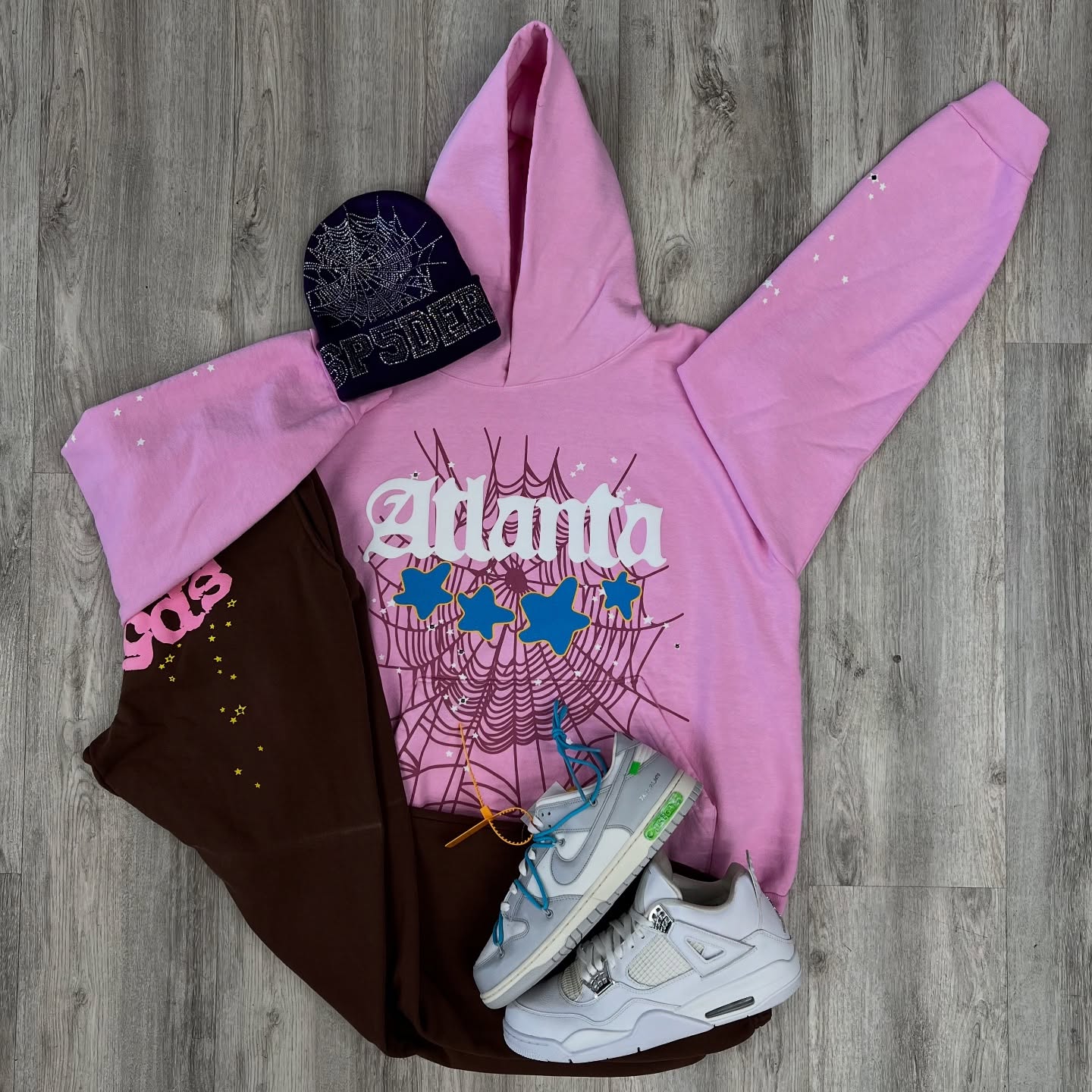 Sp5der 5ex Hoodie Sets 