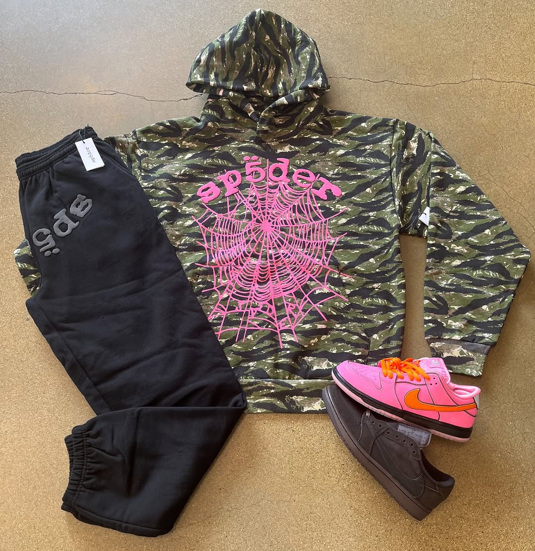 Sp5der 5ex Hoodie Sets 