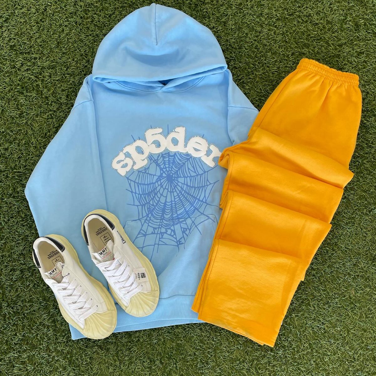Sp5der 5ex Hoodie Sets 