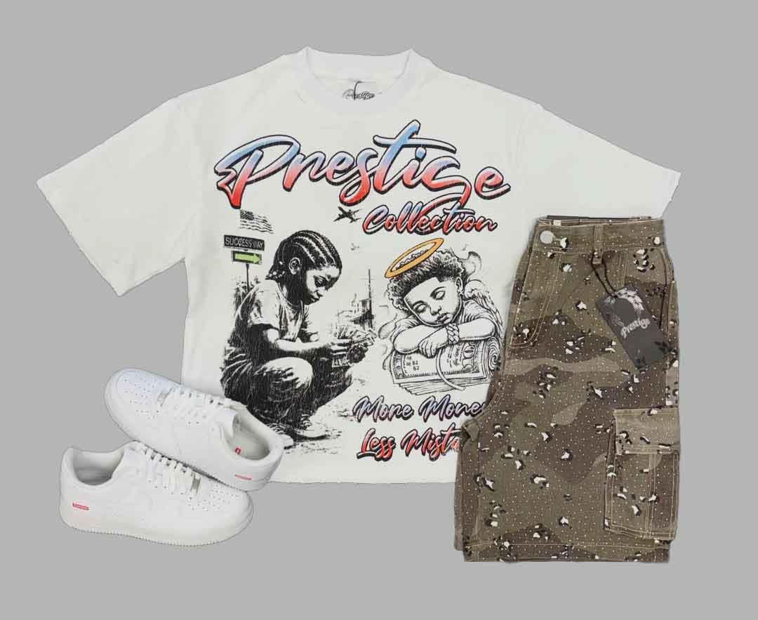 Mixed Emotion T-Shirt And Shorts Co-Ord