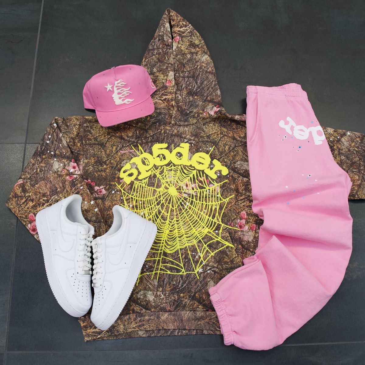 Sp5der 5ex Hoodie Sets 