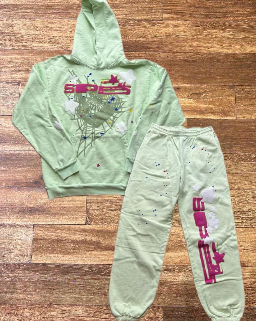 Sp5der 5ex Hoodie Sets 