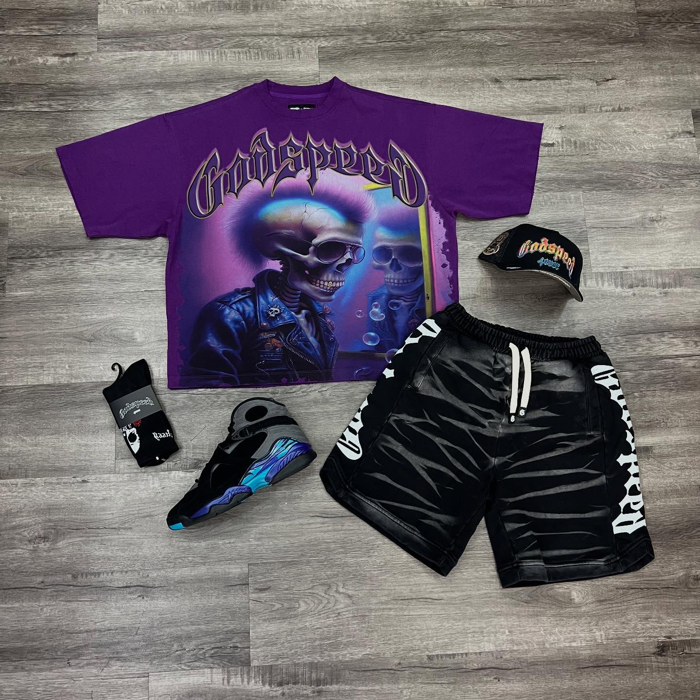 2025 New Limited edition Godspeed T-Shirt And Shorts Co-Ord