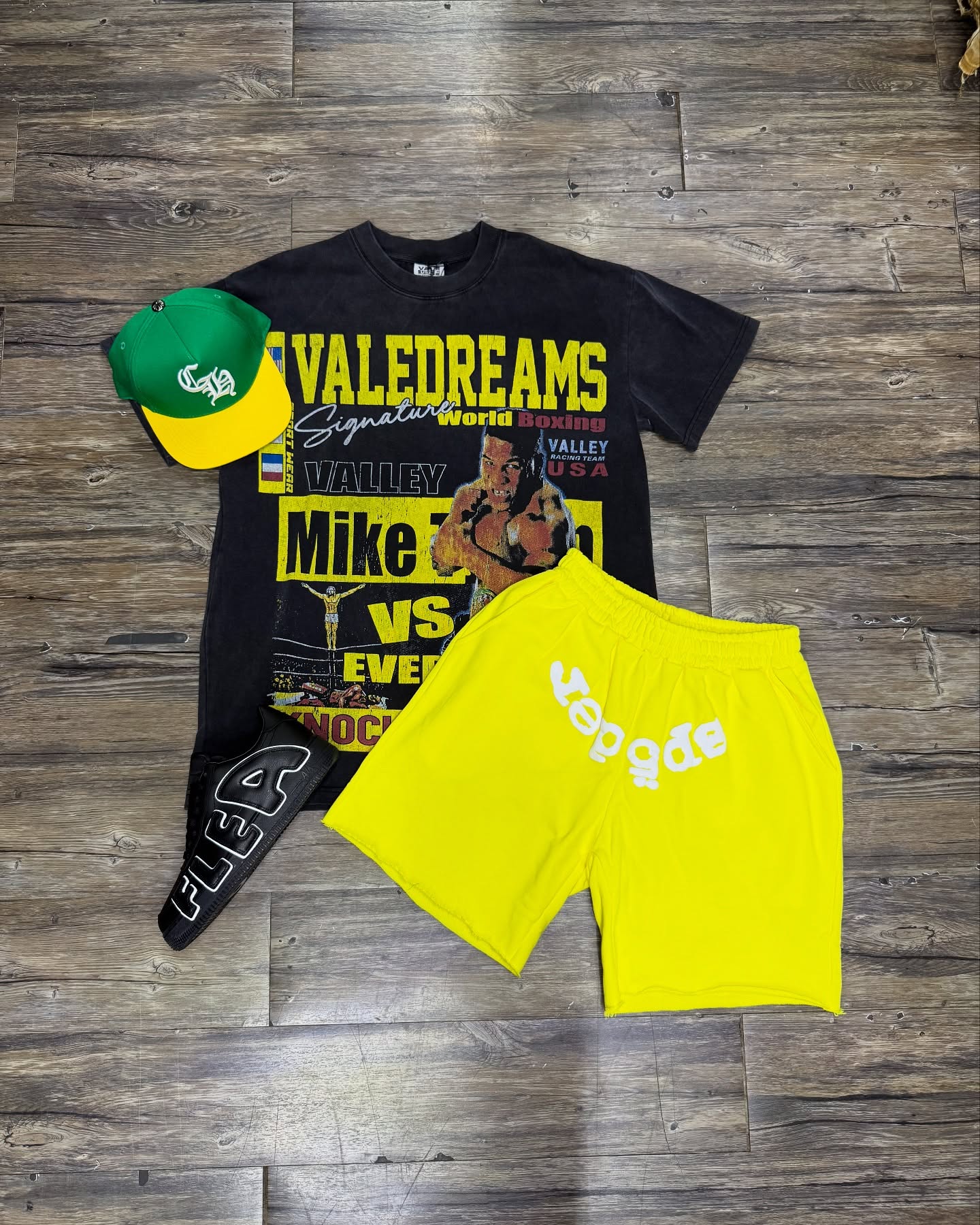 2025 New Limited edition Hellstar T-Shirt And Shorts Co-Ord