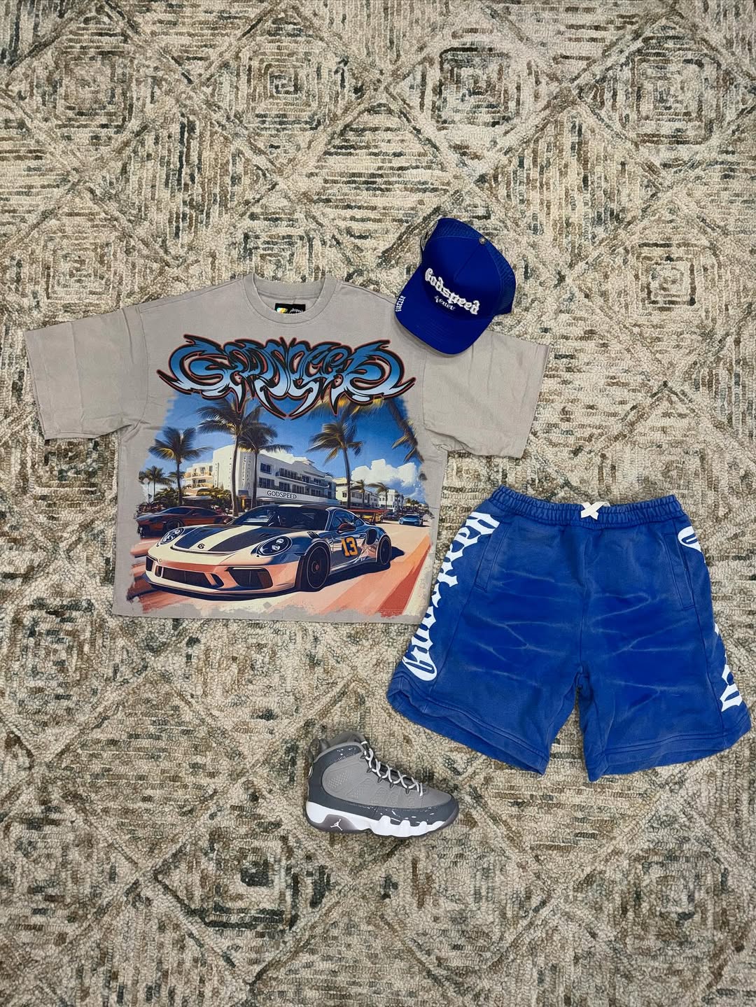 2025 New Limited edition Godspeed T-Shirt And Shorts Co-Ord