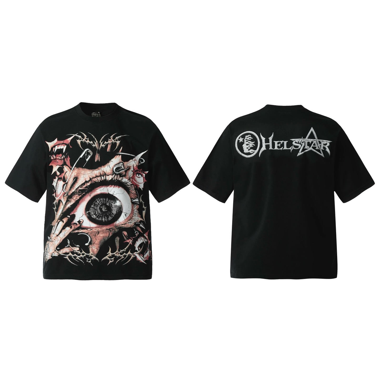 New Limited edition Hellstar 100% Cotton T-Shirt Oversized Everyone