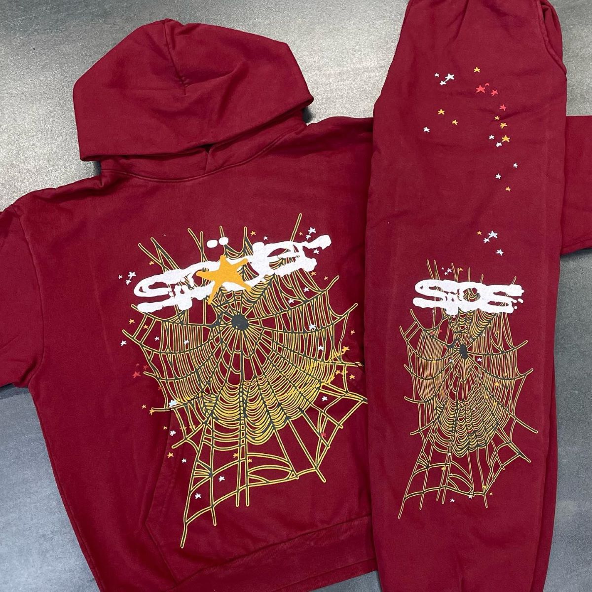 Sp5der 5ex Hoodie Sets 