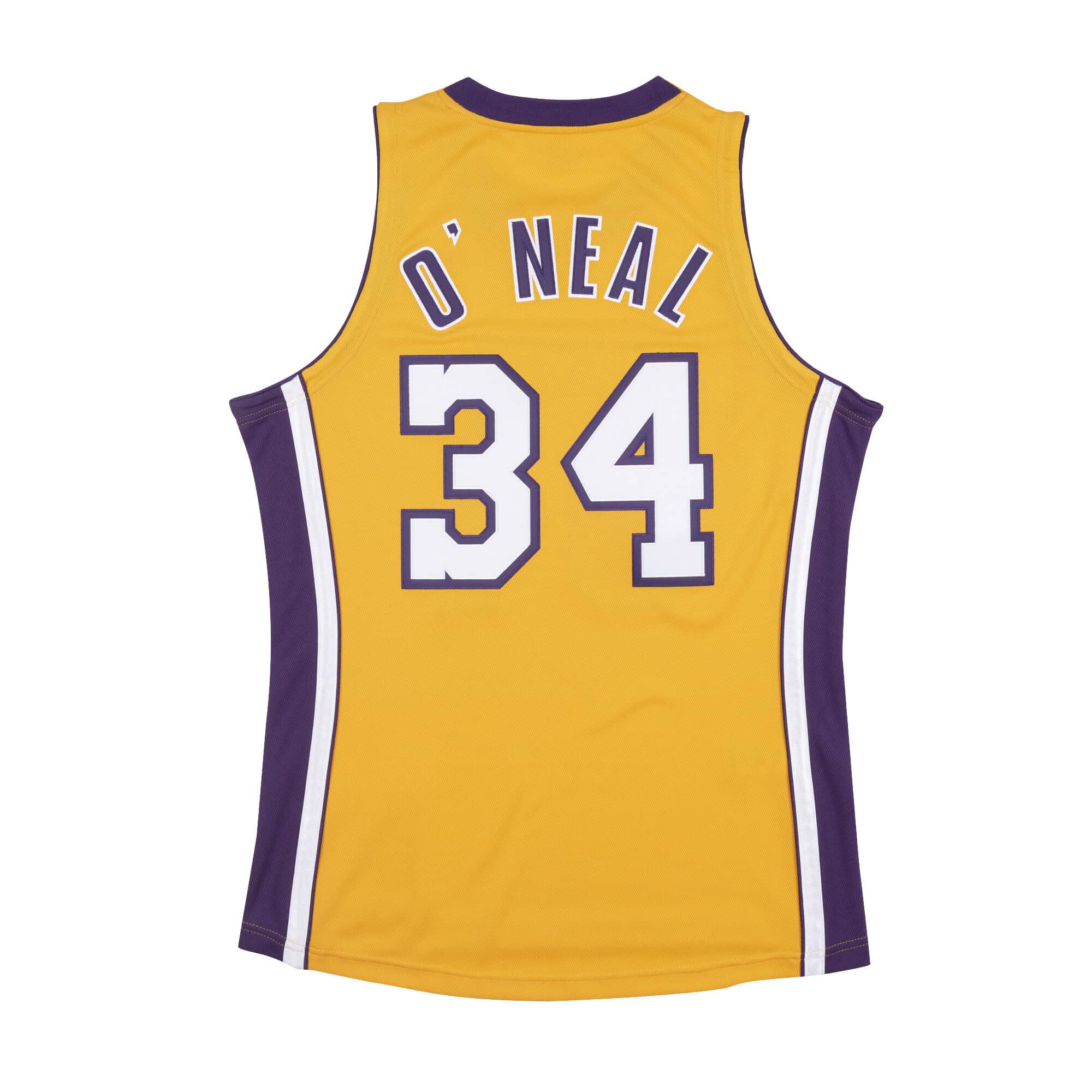 NBA AUTHENTIC JERSEY LAKERS 2000 SHAQUILLE O'NEAL