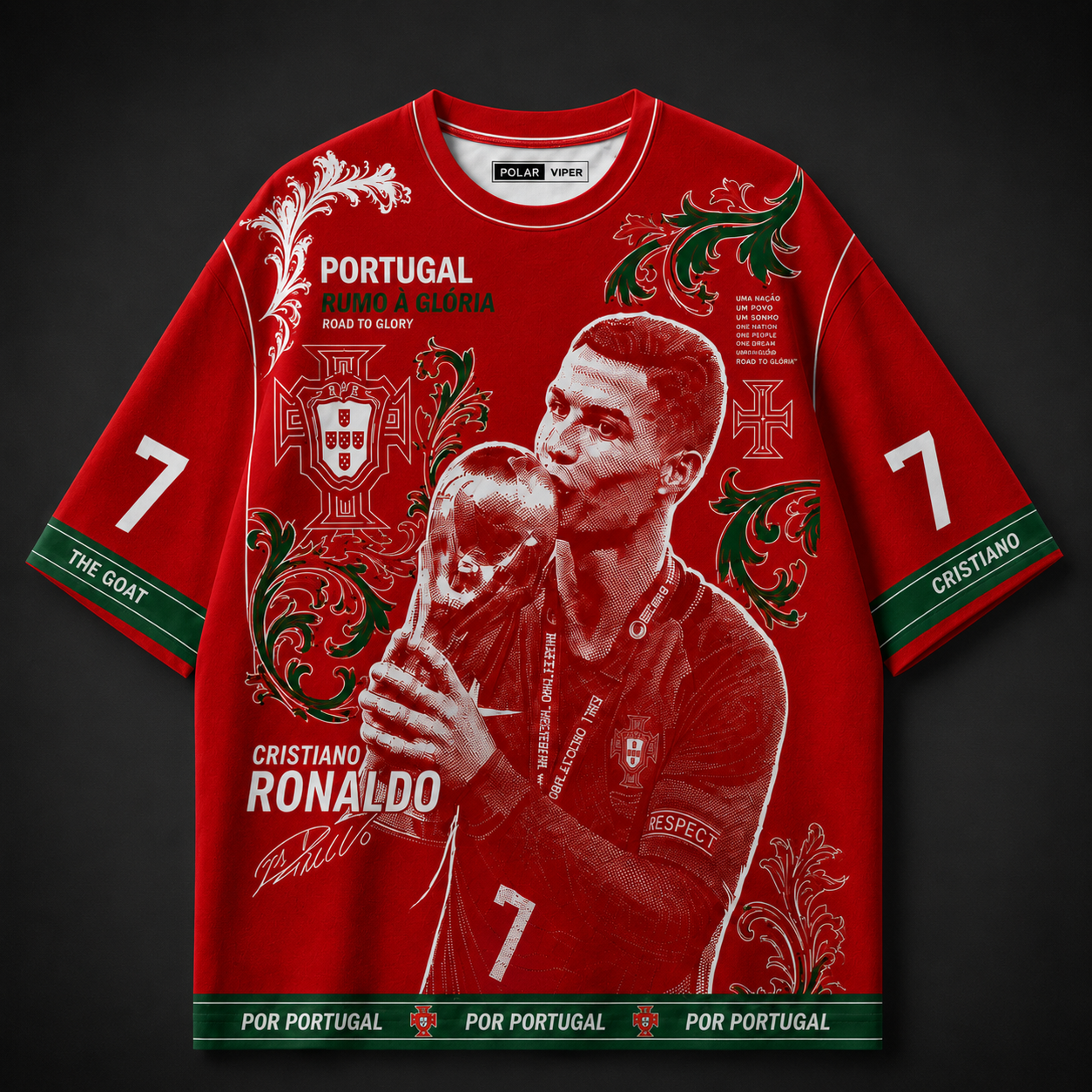 POTUGAL OVERSIZED T SHIRT