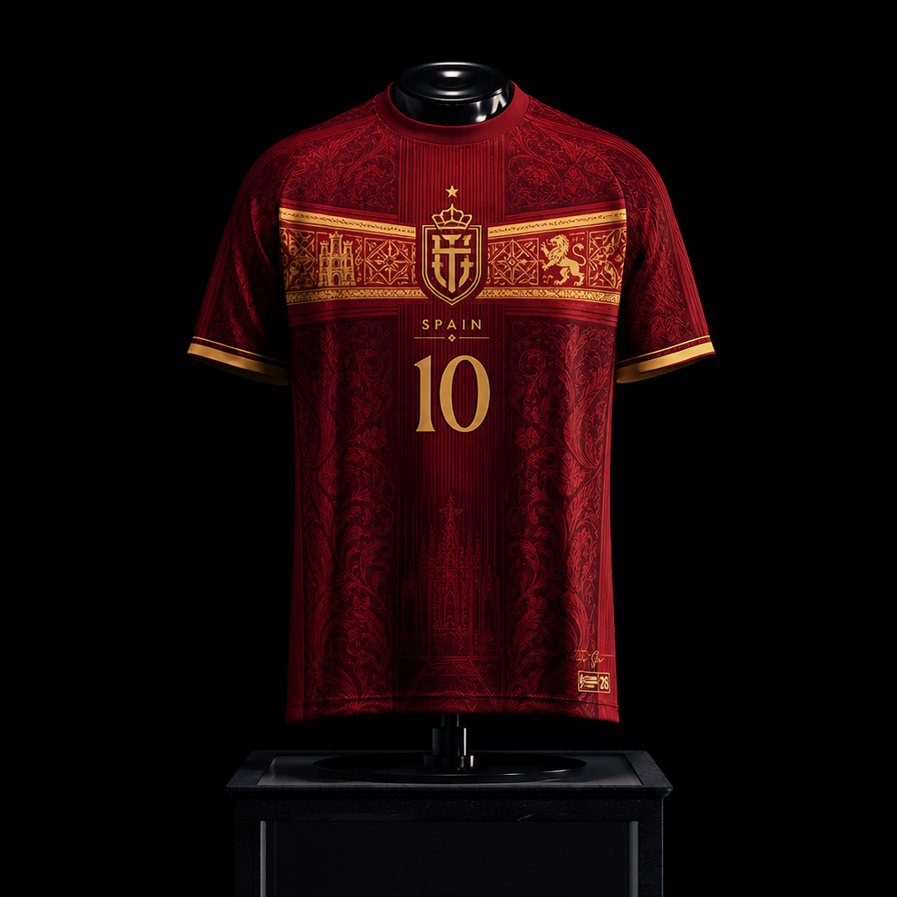 Spain Heritage Jersey (2026WC Edition)