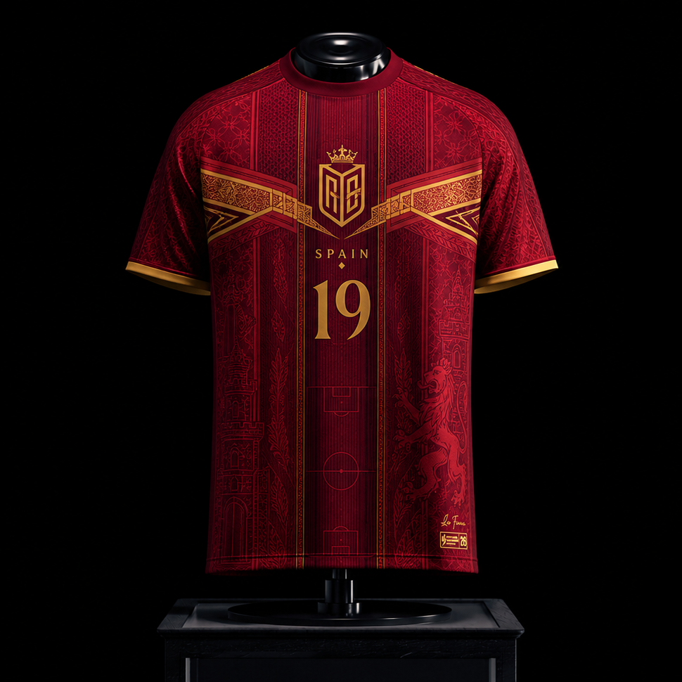 Spain Heritage Jersey (2026WC Edition)