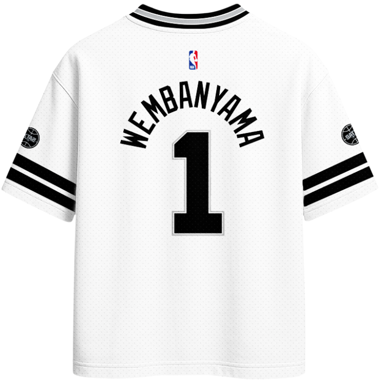 Spurs White Unisex Jersey