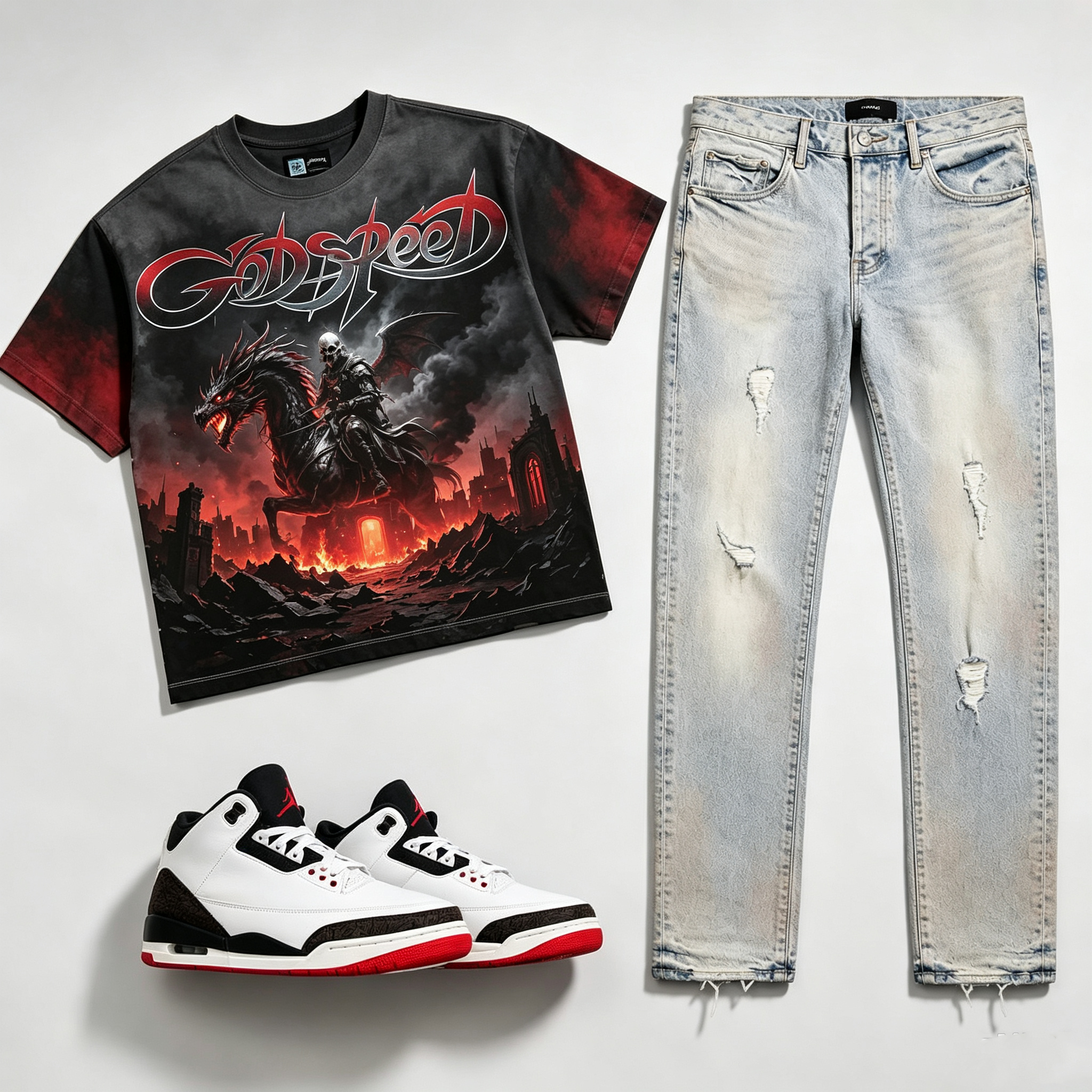 Godspeed T-Shirt & Pants Two-Piece Sets