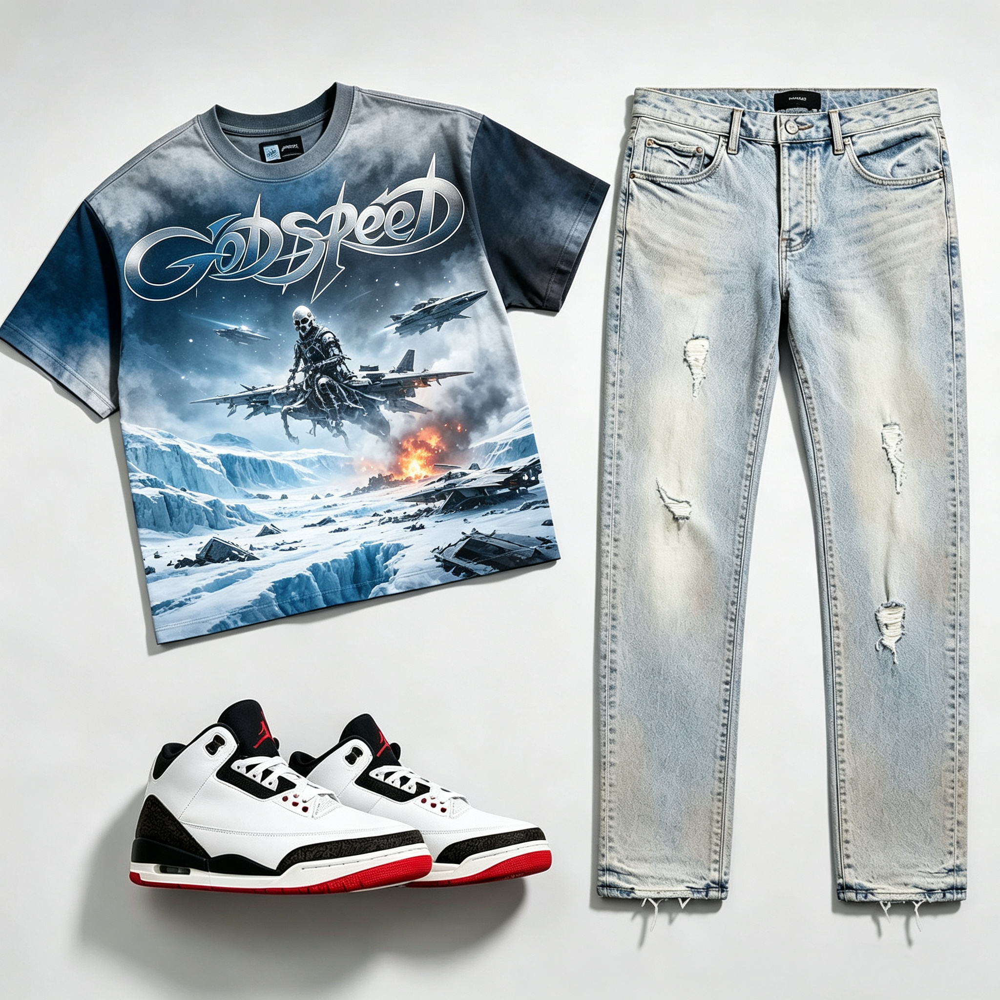 Godspeed T-Shirt & Pants Two-Piece Sets