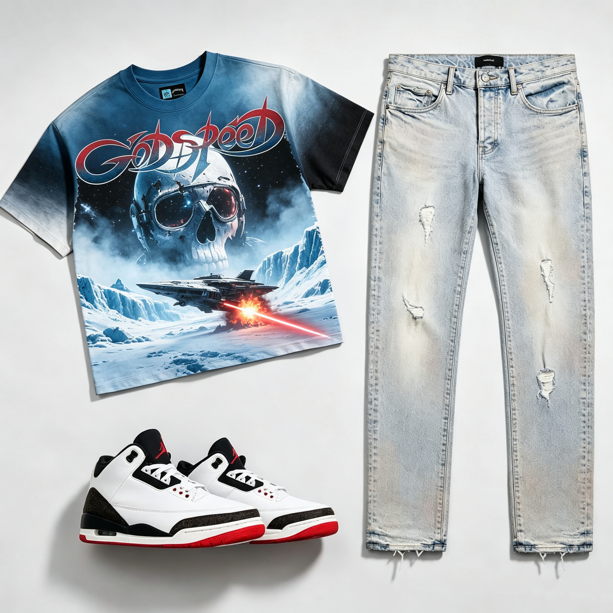 Godspeed T-Shirt & Pants Two-Piece Sets