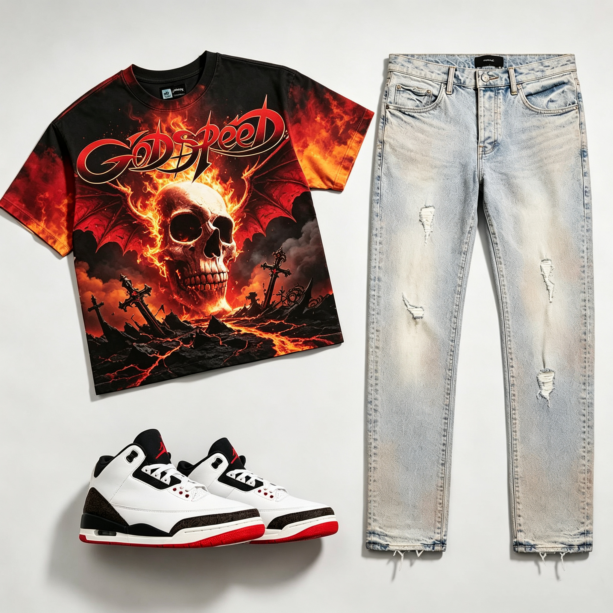 Godspeed T-Shirt & Pants Two-Piece Sets