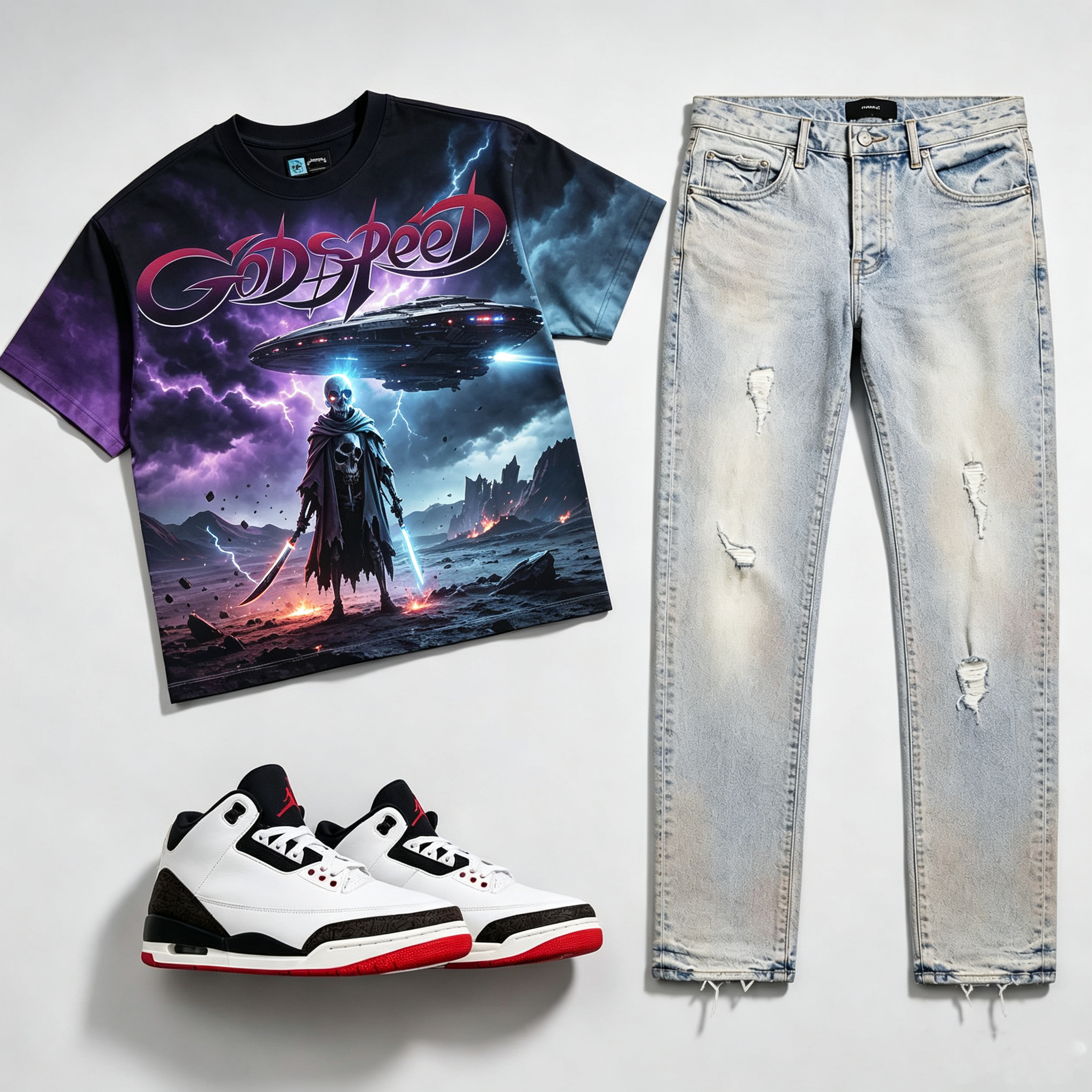 Godspeed T-Shirt & Pants Two-Piece Sets