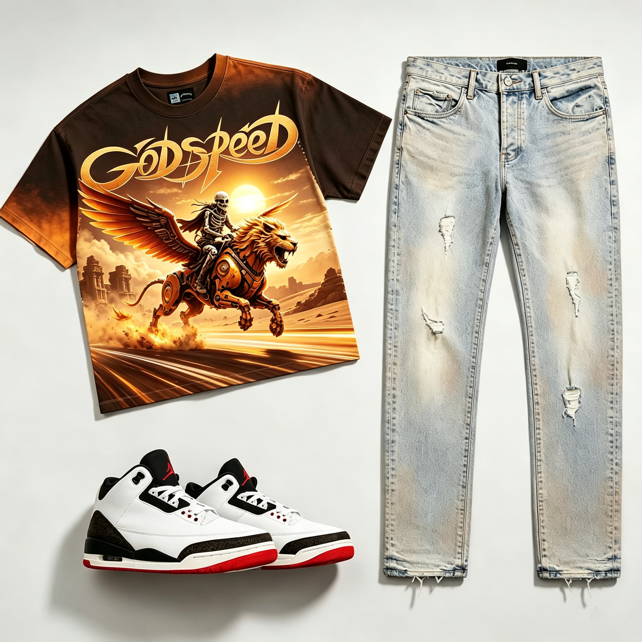 Godspeed T-Shirt & Pants Two-Piece Sets