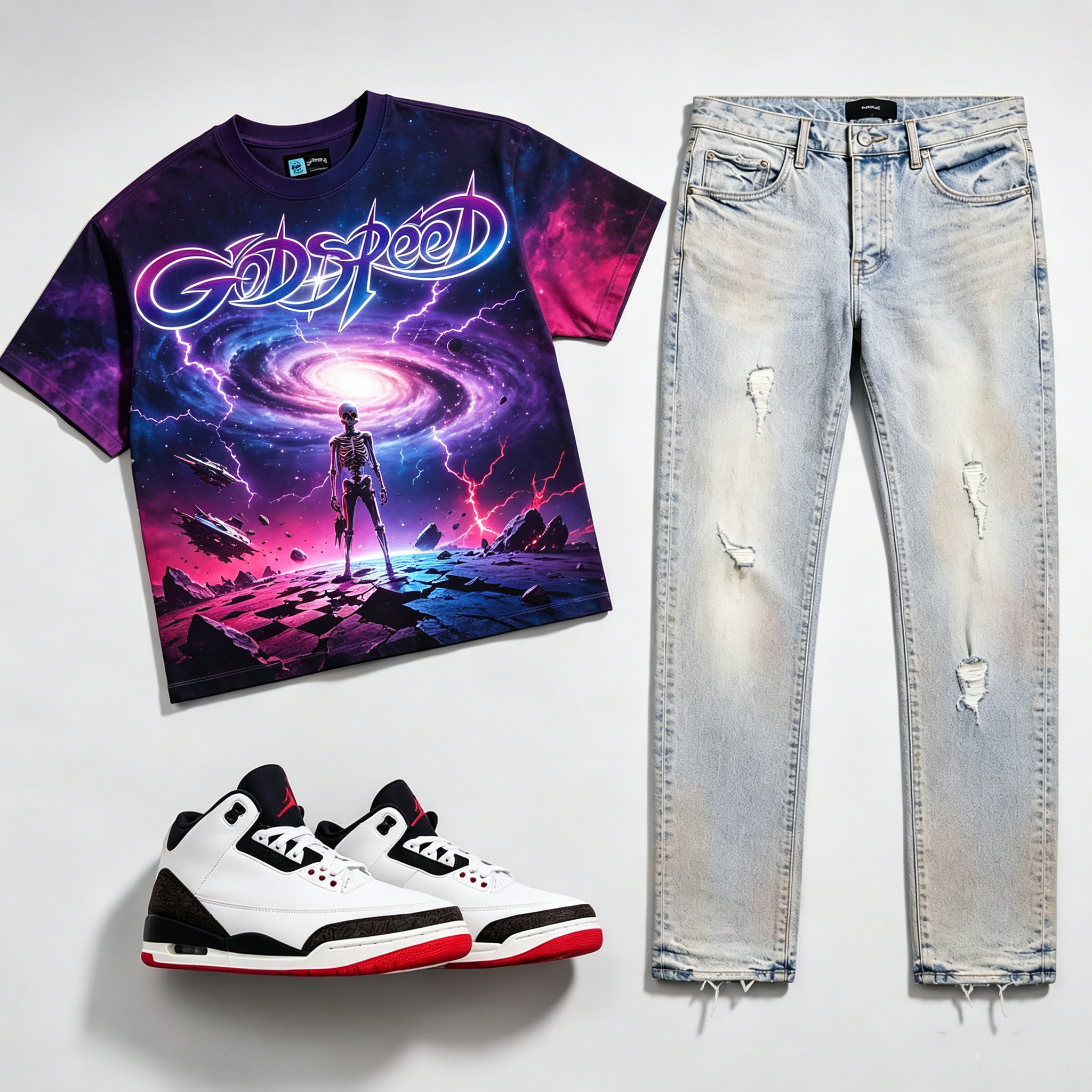 Godspeed T-Shirt & Pants Two-Piece Sets