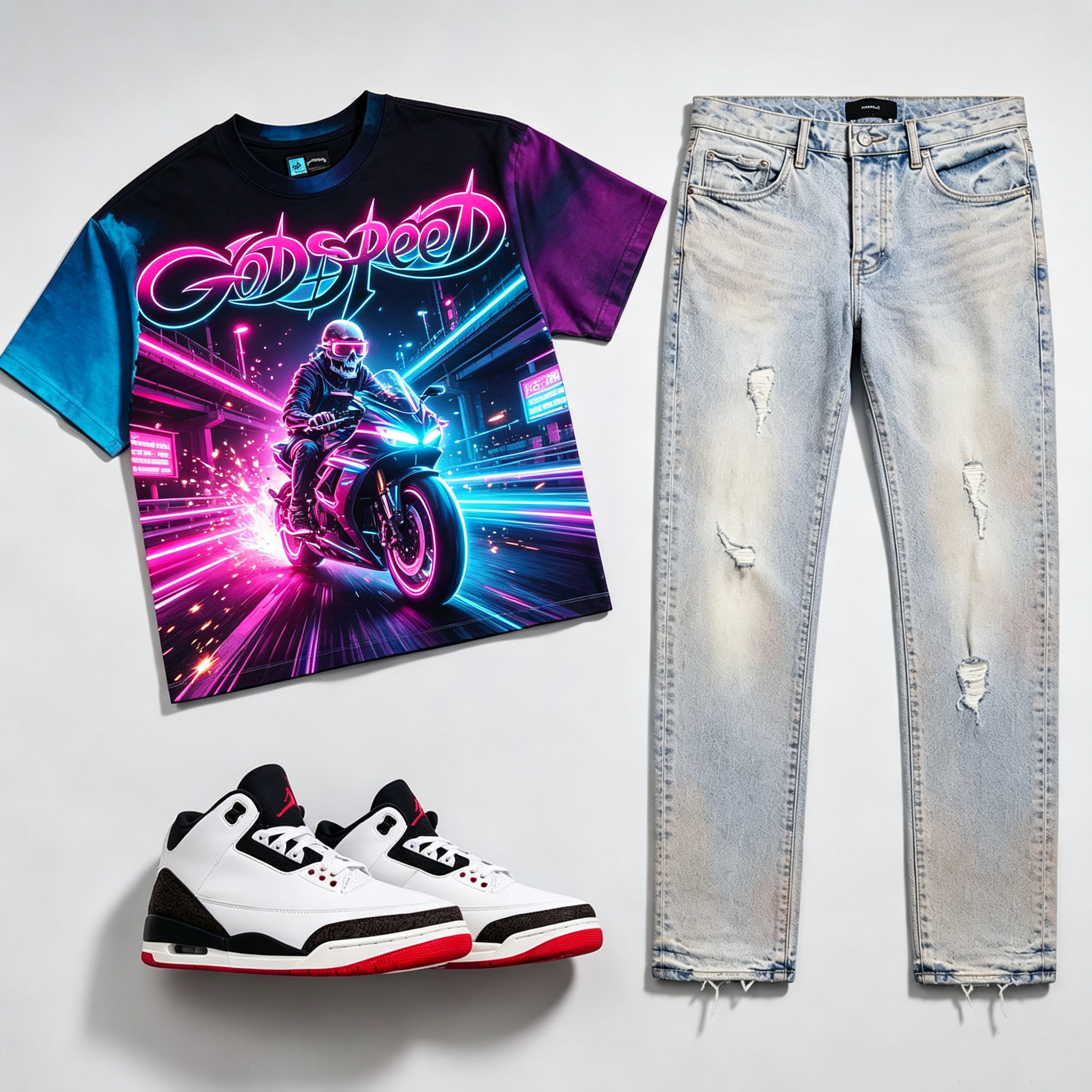 Godspeed T-Shirt & Pants Two-Piece Sets