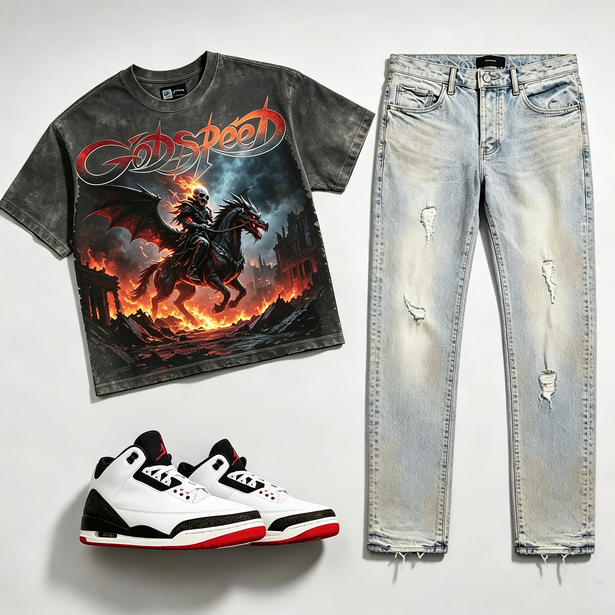 Godspeed T-Shirt & Pants Two-Piece Sets