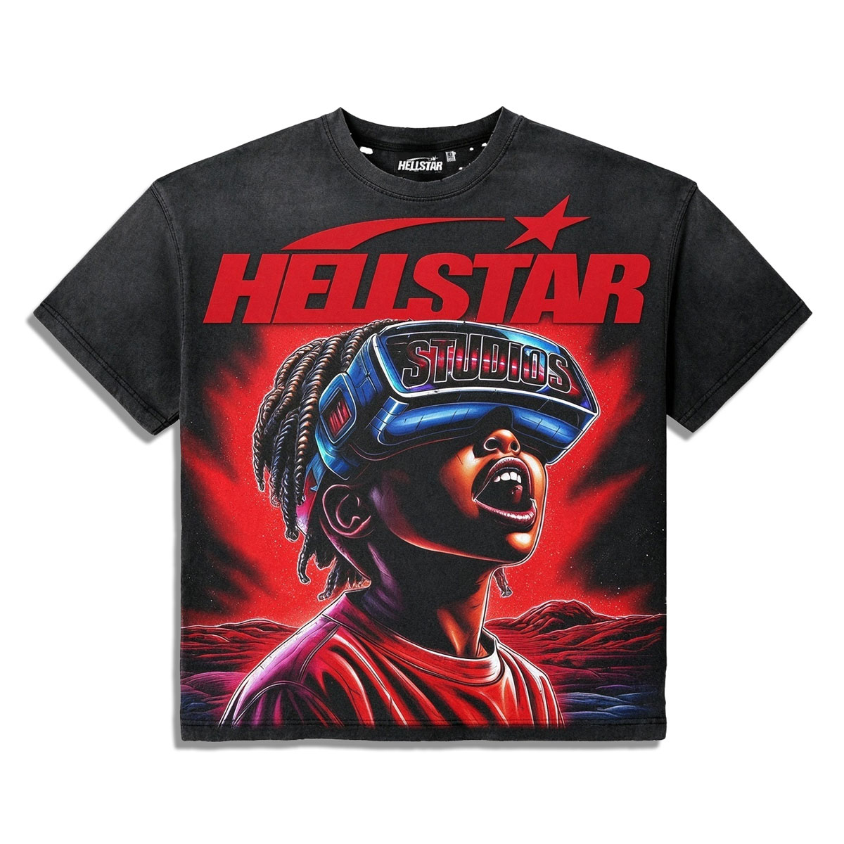 Hellstar 100% Cotton T-Shirt Oversized Everyone