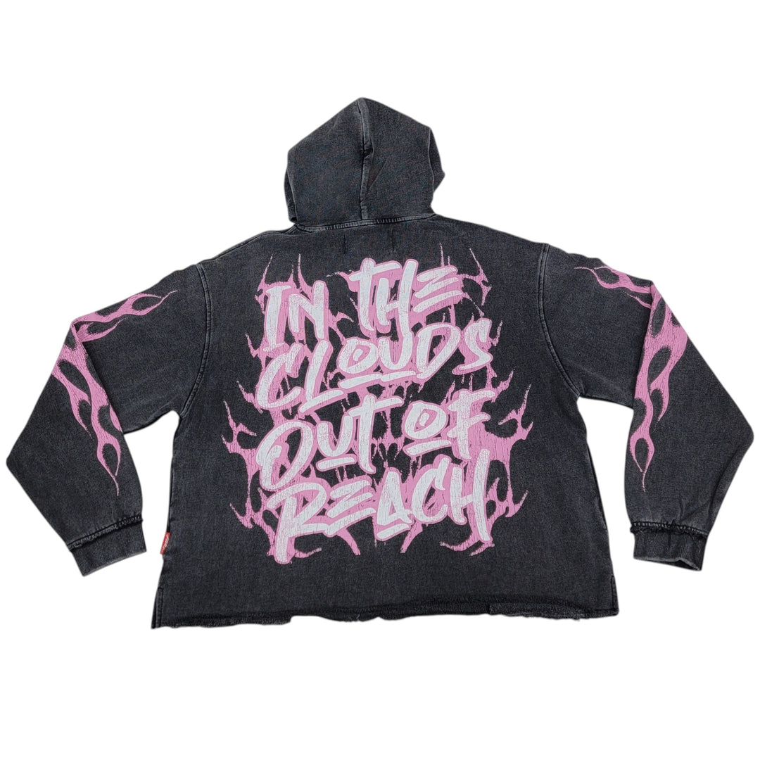 TAKER IN THE CLOUDS MEN'S CROPPED HOODIE T5261