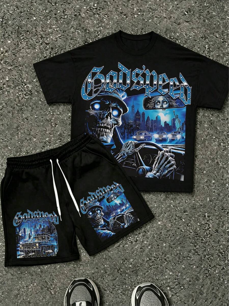 Godspeed T-Shirt And Shorts Co-Ord