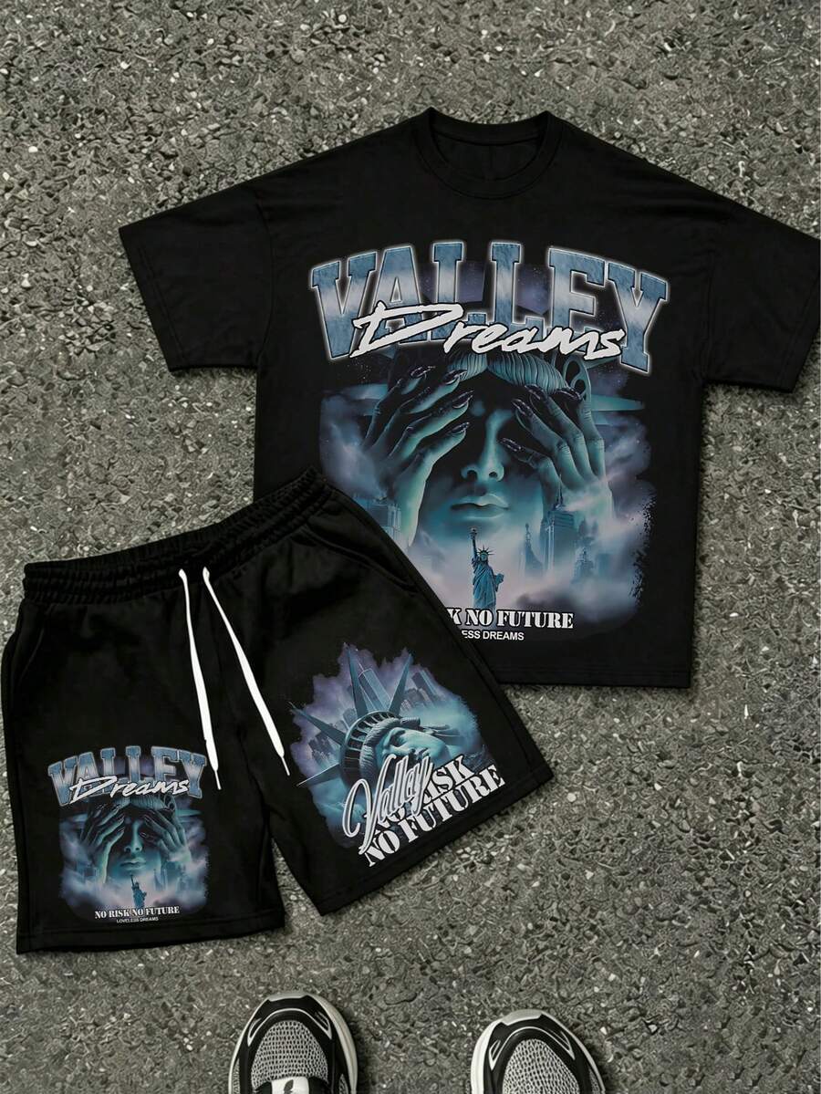 Valley Vale Forever T-Shirt And Shorts Co-Ord