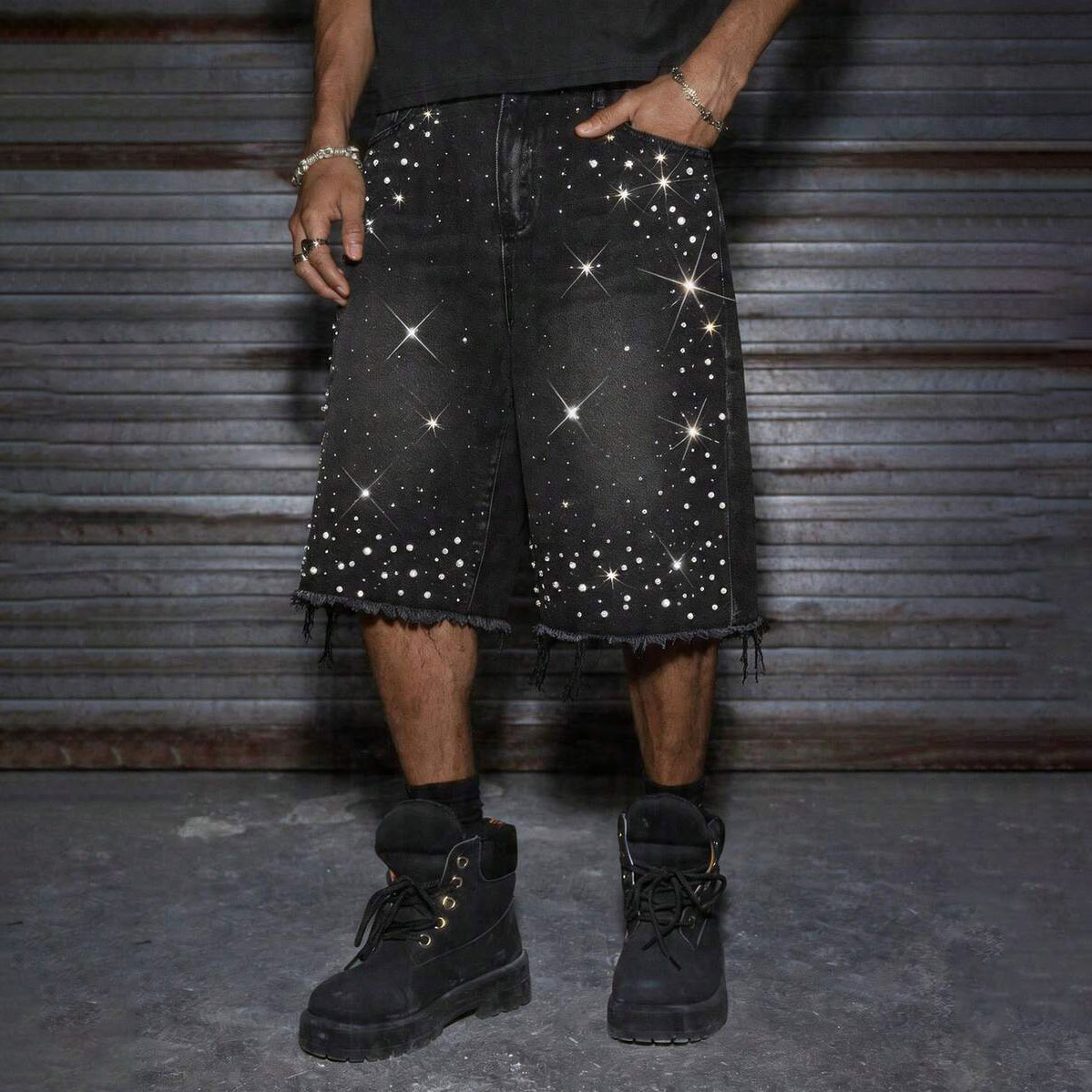 Unisex Unisex Outlaw Vale Forever Valley Jeans Shorts