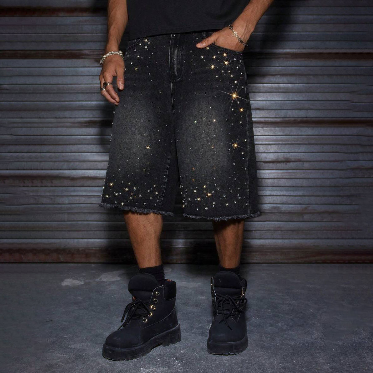 Unisex Unisex Outlaw Vale Forever Valley Jeans Shorts