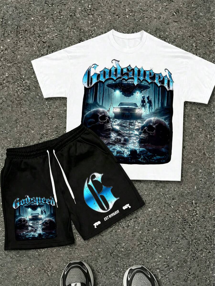 Godspeed T-Shirt And Shorts Co-Ord
