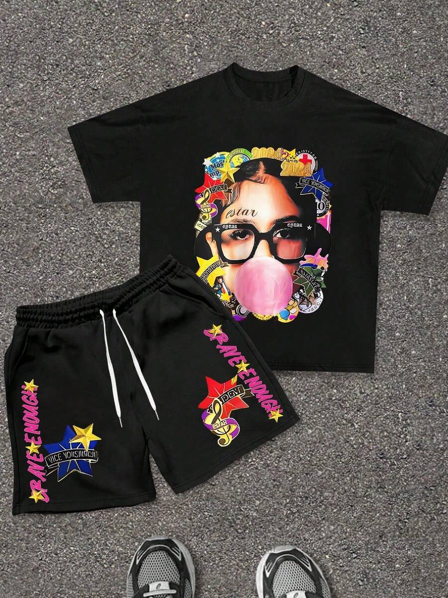 Godspeed T-Shirt And Shorts Co-Ord