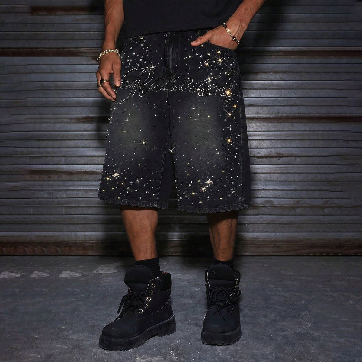 Unisex Unisex Outlaw Vale Forever Valley Jeans Shorts