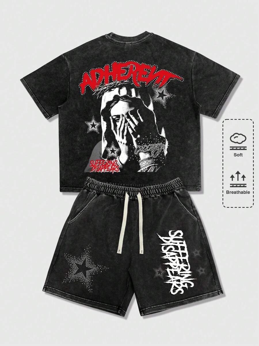 Godspeed T-Shirt And Shorts Co-Ord