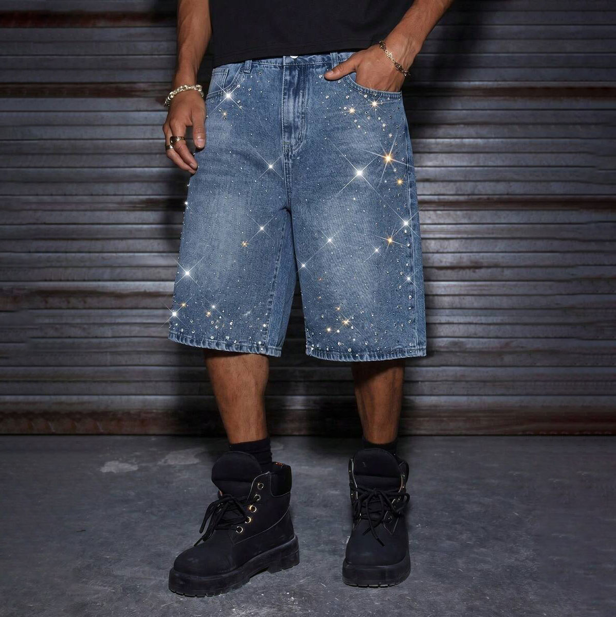 Unisex Unisex Outlaw Vale Forever Valley Jeans Shorts