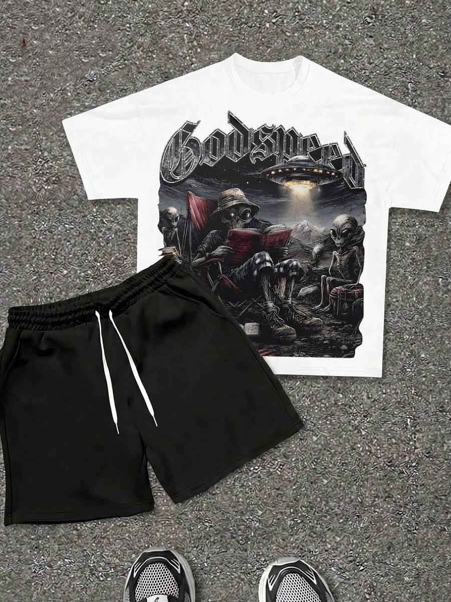 Godspeed T-Shirt And Shorts Co-Ord